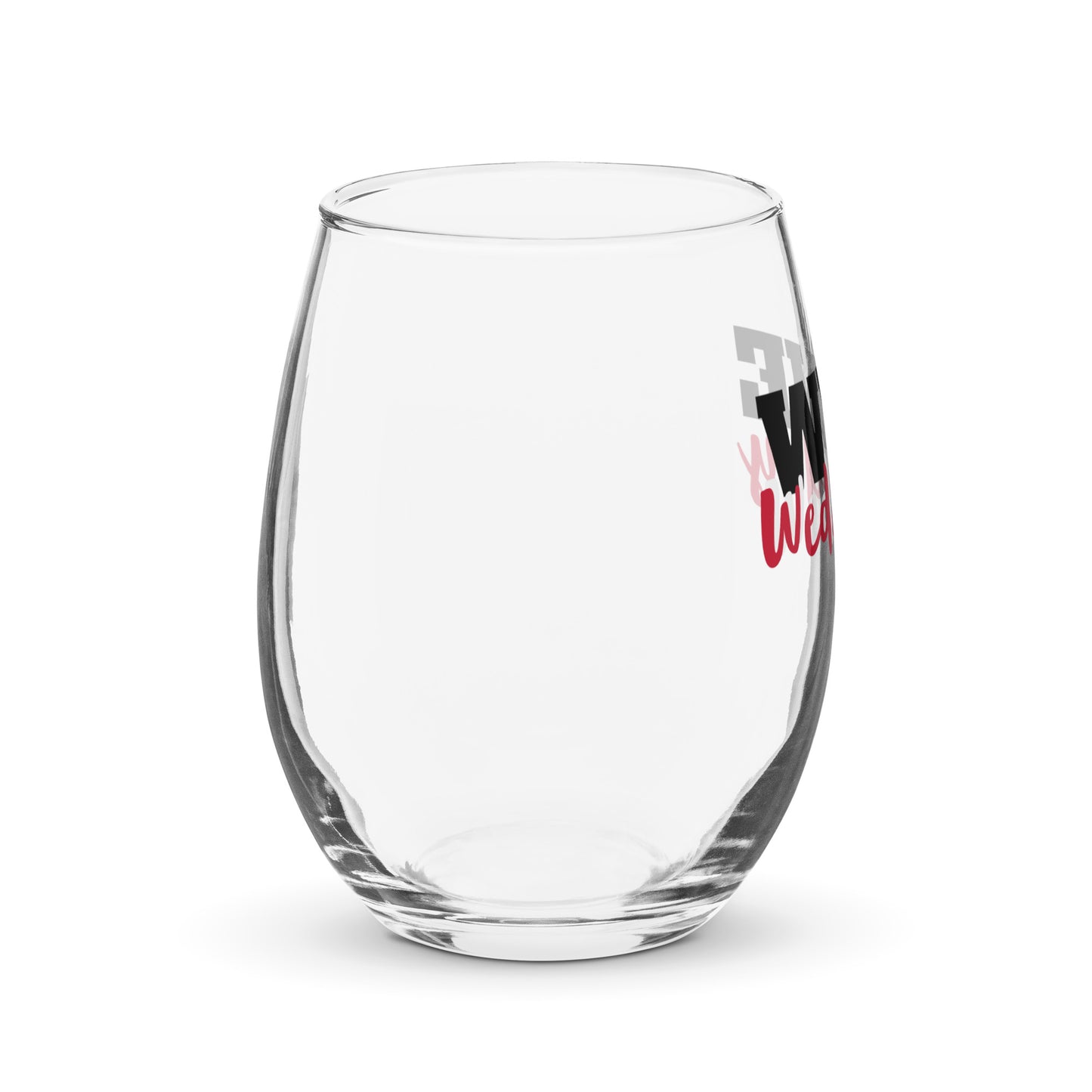 Wine Wednesday Stemless Wine Glass